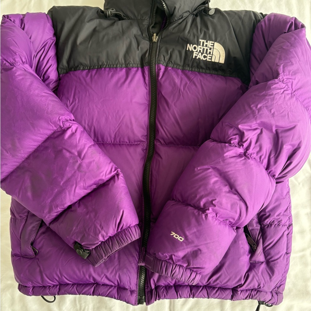 The North Face 700 Retro 1996 Nuptse Down Jacket - Men’s Small - Purple/Black